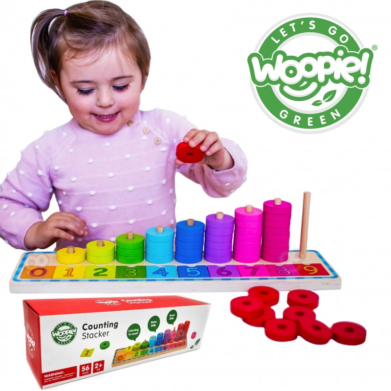 Puzzle For Learning Colors And To Count