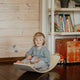 Wooden Balance Board With Grey Felt